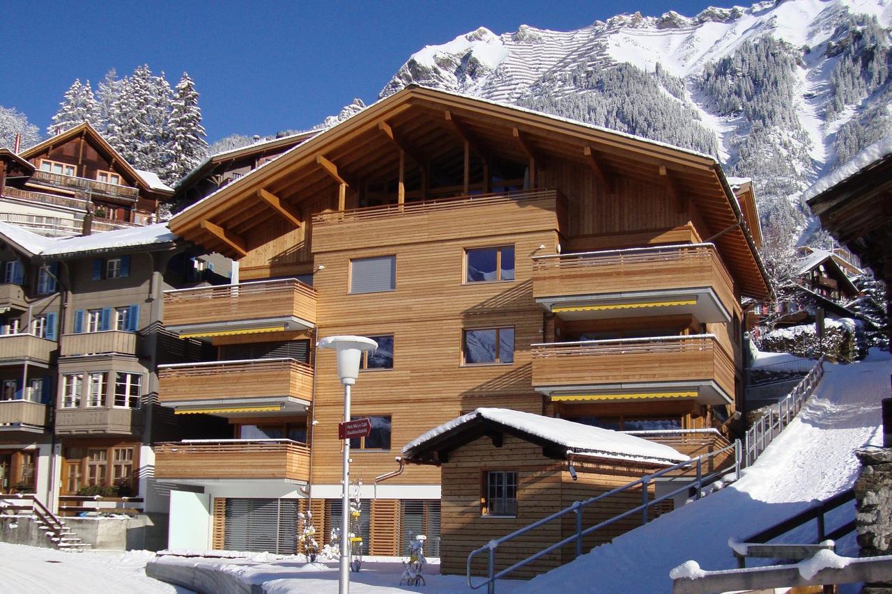 Ferienwohnung Chalet Am Acher 3 Wengen Exterior foto